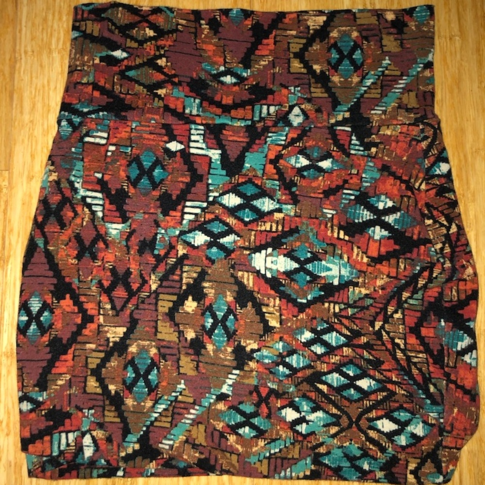 Urban Outfitters geometric bodycon skirt